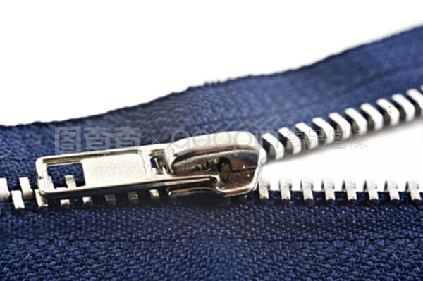 白色藍色拉鏈