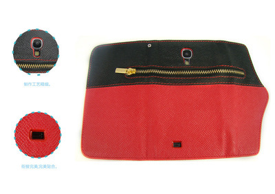 【廠家直銷新款三星蘋果手機皮套 手機殼 錢包式 拉鏈保護套】價格,廠家,圖片,手機保護套/保護殼,14條-