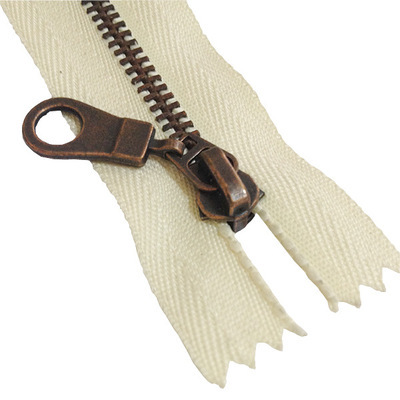 【廠家直銷紅古銅拉鏈 拉鏈批發與零售】價格,廠家,圖片,拉鏈,上海星利拉鏈-